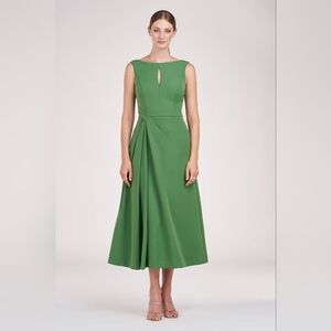 Kay Unger Green Midi Dress